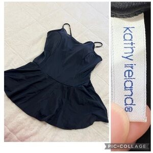 Kathy Ireland swimsuit one piece Black Dress size 24W